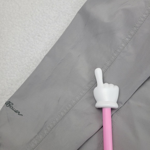 Eddie Bauer Jacket Mens Medium Gray Down Insulated Water Resistant Coat Outdoors - Picture 12 of 12